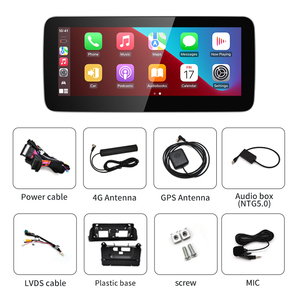 วิทยุติดรถยนต์ HFMidia Qualcomm Snapdragon 665 หน้าจอ 12.3 นิ้ว ระบบ Android 16 พร้อม GPS สำหรับรถยนต์ Mercedes Benz C Class W205 S205 NAVI - Product Image 6