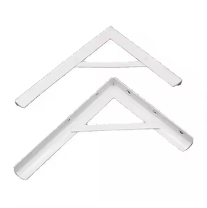 Fabrieksprijs Op Grote Schaal Gebruikt Verborgen Heavy-Duty Roestvrijstalen Wandgemonteerde Driehoek Zwevende Beugel Voor Plank Met Schroeven - Product Image 5