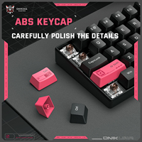 ONIKUMA G55-Clavier mécanique filaire USB rétro-éclairé par LED, 61 touches, pour ordinateur de bureau ABS