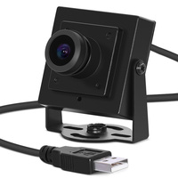 3200 1054 720P 1,44mm 180deg Fisheye USB Plug and Play 1/4 \ "UVC HD Mini módulo de cámara industrial para videoconferencia