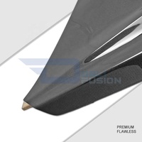 Capot en fibre de carbone style GT avec aérations pour Infiniti Q50 Q50S 2014-2020, couvercle de protection du moteur, pièces de rechange pour voiture