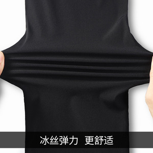 Shorts de basket-ball pour hommes, noirs, à séchage rapide, en polyester, taille élastique, pour la course à pied, la remise en forme, l'entraînement, les sports décontractés - Product Image 4