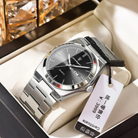 Montre-bracelet à quartz verte bon marché pour hommes d'affaires vente en gros bonnes marques cadran 42mm diamètre 20mm boîtier en alliage bande 20mm Relogio Company