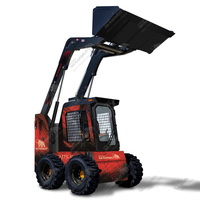 Chine mammut usine nouvelle conception Skid Steer moteur diesel Dingo vt1000 Mini Skid Steer chargeur niveleuse accessoire prix bon marché