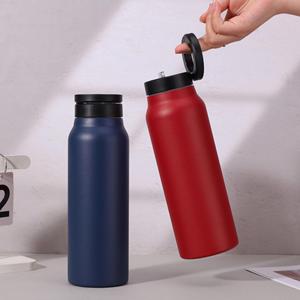 Nuevo Soporte Creativo para Teléfono, Portavasos, Vaso Aislado de Acero Inoxidable Multicolor, Portátil con Asa, para Viajes en Auto - Product Image 3