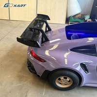 Kart de course électrique pour adultes avec batterie au lithium, échelle 1:2, pour l'extérieur, personnalisable, source directe d'usine OEM, livraison rapide