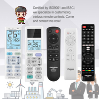 Télécommande universelle K-690E pour climatiseur, avec écran LCD à économie d'énergie, minuterie marche/arrêt, rétroéclairage LED, contrôle mural de la climatisation