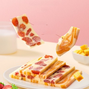 Fudge au <span class=keywords><strong>lait</strong></span> aux fruits secs <span class=keywords><strong>fraise</strong></span> et mangue, directement de l'usine, sain, délicieux, moelleux, ingrédients de qualité supérieure - Product Image 2