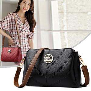 Fashion New Designer Crossbody Bags High Quality PU Leather <b>Shoulder</b> Messenger Bag Casual Totes Luxury Women Handbags and Purses - Product Image 2