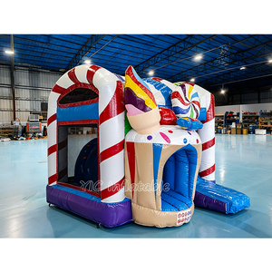 <span class=keywords><strong>Castillo</strong></span> Inflable Candy Land con Tobogán, <span class=keywords><strong>de</strong></span> PVC <span class=keywords><strong>de</strong></span> Grado Comercial, <span class=keywords><strong>para</strong></span> Niños, Alquiler <span class=keywords><strong>para</strong></span> Fiestas, <span class=keywords><strong>Castillo</strong></span> Hinchable - Product Image 3