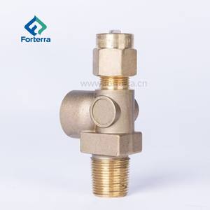 Válvula de cilindro de Gas DE SEGURIDAD CGA350 CGA580 CGA320 de alta calidad para uso de cilindro de Gas de argón CO2 de oxígeno - Product Image 4