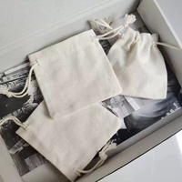 Sac en coton biologique écologique personnalisable avec logo - Sac à cordon et sac anti-poussière pour emballage de détail, pochettes en toile en gros