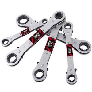 ชุดประแจวงล้อ 6-22 มม. เมตริก แบบสองด้าน ปลดเร็ว เกรดอุตสาหกรรม เหล็กชุบสังกะสี - Product Image 1