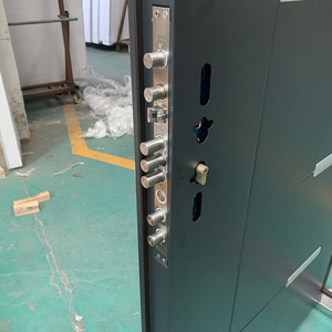 TECHTOP <span class=keywords><strong>Porte</strong></span> en acier de <span class=keywords><strong>sécurité</strong></span> en fer pour la maison <span class=keywords><strong>Porte</strong></span> en acier moderne découpée au laser Design - Product Image 5