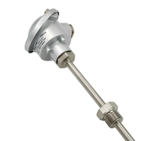 Boîtier de jonction multi-types ST801-1 avec thermocouple gainé, haute résistance d'isolation, montage personnalisé pour détection en four métallurgique