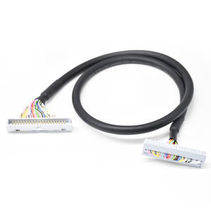 Câble ruban IDC 40 broches mâle-femelle, double blindage, type I/O, haute flexibilité pour équipement d'automatisation PLC - Product Image 4