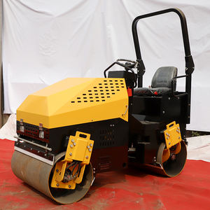 Livraison gratuite, Euro 5 EPA, compacteur vibrant à tambour simple/double, rouleau compresseur, rouleau à asphalte, prix des machines de construction routière - Product Image 4