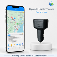 Chargeur de voiture avec traceur GPS 4G LTE 2G WiFi LBS, dispositif de suivi de véhicule en temps réel avec alarme de géolocalisation et application Android, prêt à l'emploi