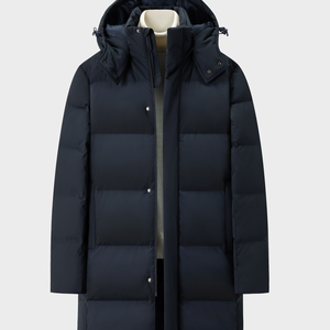 Chaqueta de plumón para mujer con relleno compartimentado y calidez de diseño científico. - Product Image 2