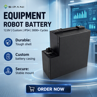 Baterai Lithium Robot 12v Lifepo4 30AH 45AH 60AH untuk Robot, Kustomisasi Pabrik, Produsen OEM