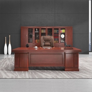 Escritorio Moderno en Forma de L para Jefe, Director Ejecutivo, Muebles Clásicos de Oficina, Escritorio para Directores Gerenciales - Product Image 5