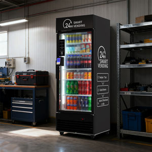 हाहा स्मार्ट कूलर प्रशीतित पेय वेंडिंग मशीन क्लब पब स्मार्ट वेंडिंग मशीन व्यवसाय वेंडिंग मशीन 440 प्लस - Product Image 1