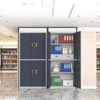 Armoire de classement métallique pliable sécurisée 2026, recommandée par l'usine, pour le bureau, la maison, l'école et l'hôpital
