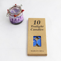 Bougies chauffe-plat pour anniversaire, mariage, décoration de la maison, Mini bougies parfumées, vente en gros, 10 pièces