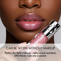 Gloss à lèvres brillant multicolores personnalisé, vente en gros, hydratant, longue tenue, teinte parfaite, cadeau cosmétique