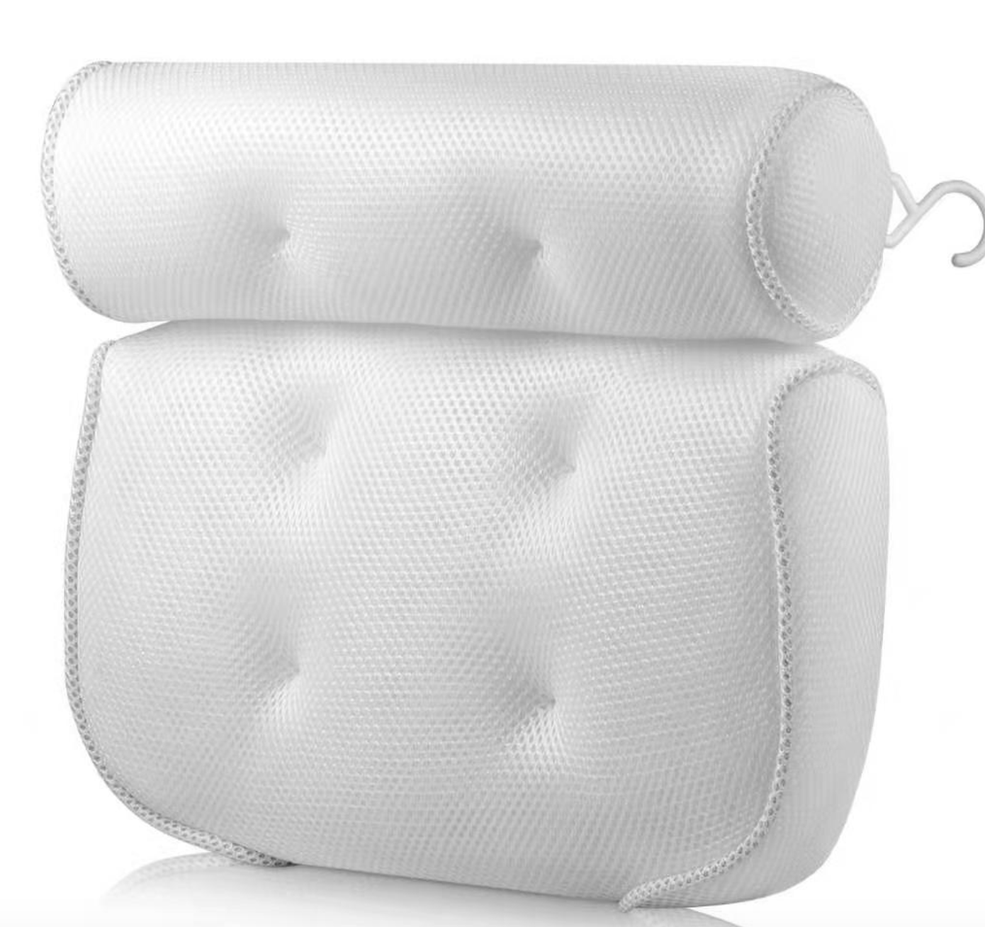 Home Back Neck Support Bathtub Spa Hot Tub Suction Cups Luxury Waterproof Comfort 3D air mesh Bath Pillow