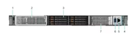 Serveur en rack PowerEdge R670 1U pour applications de stockage de données Internet et informatiques
