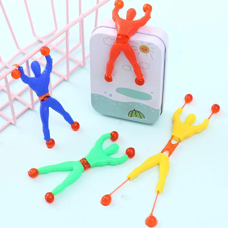 Funny Sticky Wall Climbing Men Toys Attractive Classic Gift Kids Novelty Toy Children Climbing Flip Man