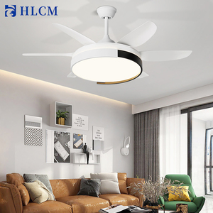 Modern LED Ceiling Light Fans Fan Home Office Dimmable Decorative <strong>Lamps</strong> <strong>Ventilated</strong> Silent Remote Control CRI 90 30000 Hours - Product Image 6