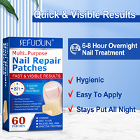 SEFUDUN Patchs de réparation rapide et efficace pour les ongles des pieds, bandes multi-usages pour le traitement des ongles incarnés et des mycoses, patchs de correction des ongles des orteils
