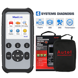 Autel ml629 <span class=keywords><strong>OBD2</strong></span> máy quét ml 629 xe công cụ Chẩn đoán 4 Hệ thống chẩn đoán mã đọc ABS SRS động cơ truyền PK <span class=keywords><strong>PS100</strong></span> ap200 - Product Image 1