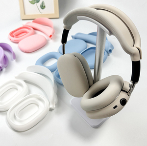 Kit de protection 4-en-1 en silicone pour AirPods Max : Housse intégrale pour écouteurs, couvre-bandeau et couvre-oreilles - Product Image 5