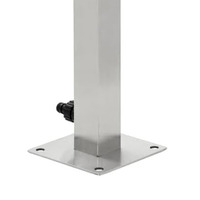 Douche extérieure colonne en acier inoxydable avec fonction lavage des pieds et récupération d'eau – Offre spéciale