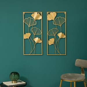 Conception de feuille de fer chaude tenture murale personnalisée pour le salon TV mur canapé environnement entrée et chambre amélioration décorative - Product Image 2