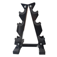 Vente en gros de supports verticaux pour haltères de différentes tailles, supports de rangement, supports pour équipements de fitness domestiques, portables, stables et robustes