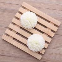 Têtes de fleurs de marguerite en soie faites à la main, 6 cm, imperméables, lavables, réutilisables, décoration florale pour mariages, maison, séances photo
