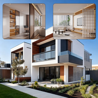 Maisons en structure acier résistantes aux tremblements de terre pour villas sécurisées – Construction moderne de maisons préfabriquées en acier avec ossature métallique