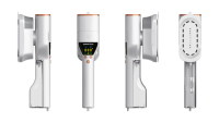 Vaporizador de Ropa Eléctrico Portátil de 1000W con Calentamiento en 30s, Plancha de Mano con Succión L006, Pantalla LCD, Eliminación Eficiente de Arrugas para Hotel