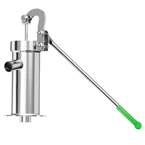 Pompa Manuale per Pozzo in Acciaio Inossidabile, Pompa Acqua a Manovella Stile Antico, Macchinario per Trattamento Acqua - Product Image 2