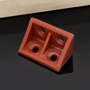 Support d'angle en plastique en forme de L, épaissi, à angle droit de 90 degrés, pour étagère, support de meuble, connecteur de cloison - Product Image 2