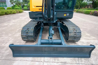 Excavatrice sur chenilles neuve HX60G de 6 tonnes, mini pelle de 0,21 m3, mini excavatrice de 36,2 kW avec pièces de rechange