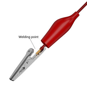 مشبك تمساح غطاء واقي صغير/متوسط/كبير برغي مقبض فردي/مشبك فردي للشحن الحالي - Product Image 5