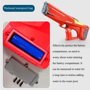 Pistola de Agua de Tiburón para Playa y Juguetes de Playa, Pistola de Agua Automática para Niños y Adultos, a Batería, Súper Resistente al Agua, Juguetes de Disparo de Agua Potentes - Product Image 3