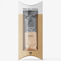 Boîte d'emballage personnalisée en papier Kraft, oreiller pliable Design libre, pour tarte Apple, coffret d'emballage alimentaire, avec animaux
