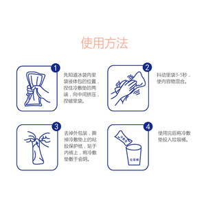 Medical ice packs, perineal cooling <b>pads</b>, postpartum C-section vaginal wound cooling and analgesia sanitary napkins (HS) - Product Image 5