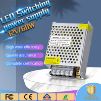 Adaptador de Corriente CA, Transformador de Voltaje y Corriente de 110V-220V a 24V 2A 12V4A, Fuente de Alimentación Conmutada para Equipos con Voltaje Seleccionable